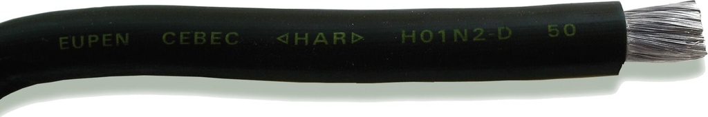 Virtakaapeli 35mm2, musta, 7,5M 