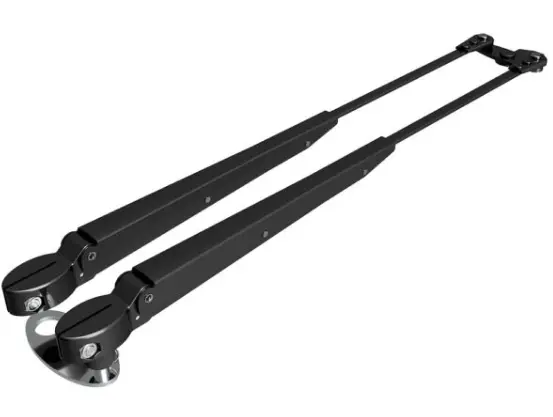 Pyyhkijän kaksoisvarsi 324-460mm, musta