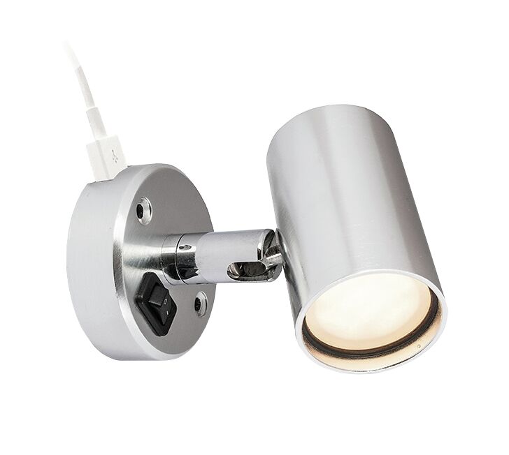 LED-VALAISIN USB PISTOKKEELLA D2 