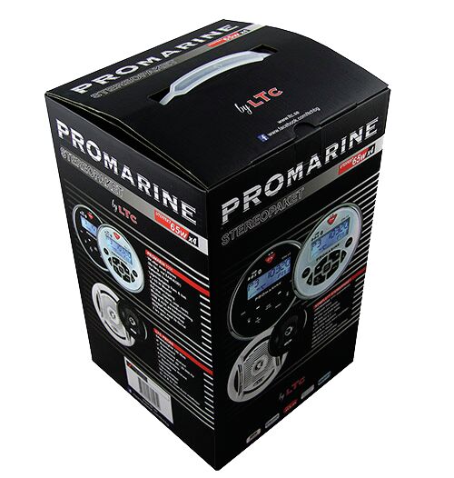 LTC Promarine Stereopaketti, musta 