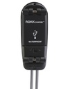Vesitiivis USB-pistoke 12/24V, musta 