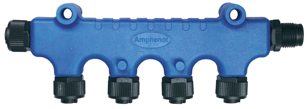 NMEA2000 T-liitin, 4-ulostuloa 
