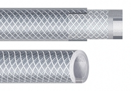 Elintarvikeletku PVC 38 mm PVC-letku polyesterikudoksella