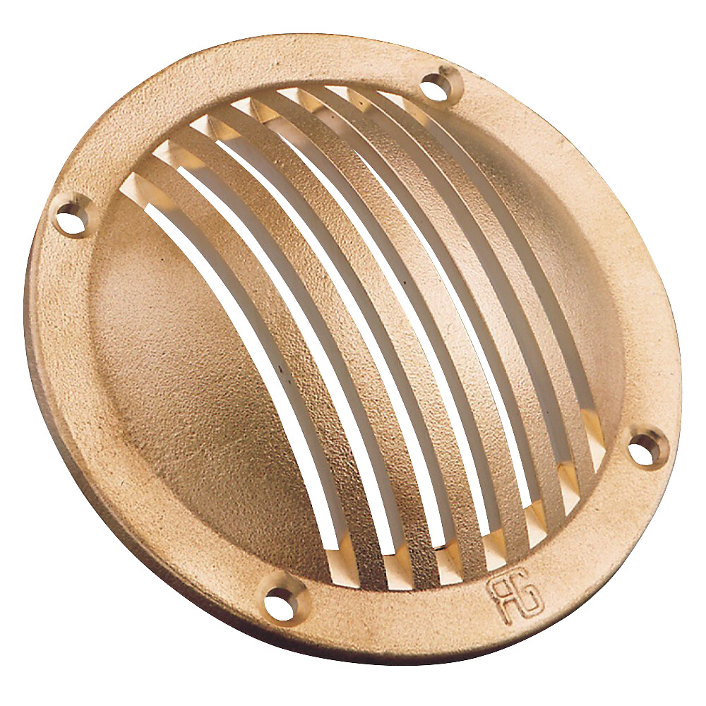 Pohjasiivilä ø100mm, messinki 