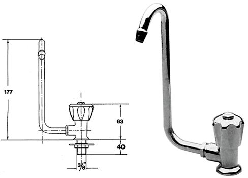 Vedenjuoksutin 13S Oikea 