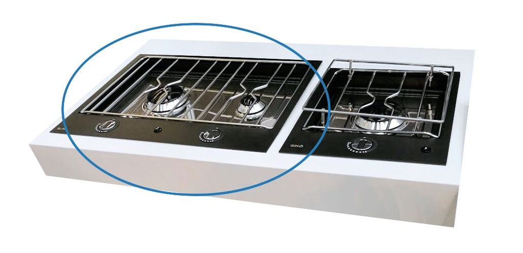 Kaausliesi upotettava 2-liekkinen