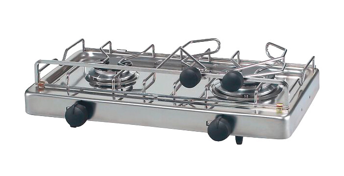 Kaasukeitin, pöytämalli, 2-liekki 