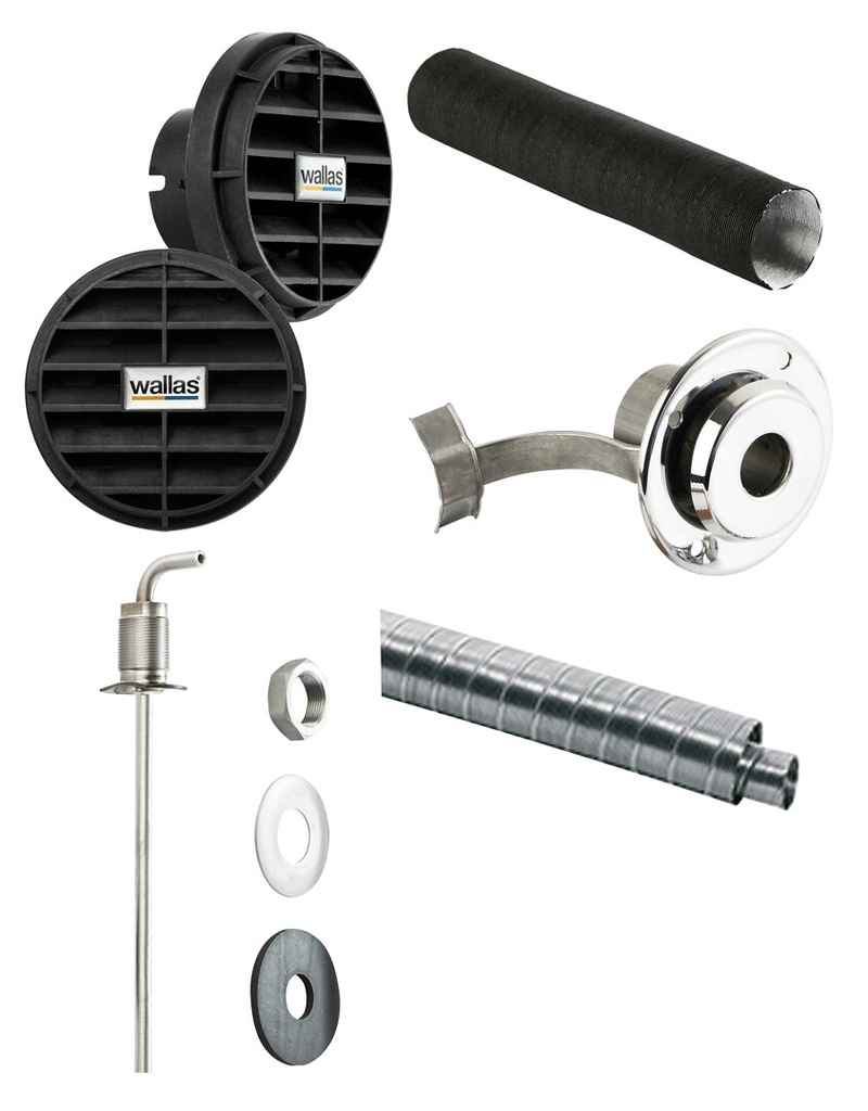 Wallas veneasennussarja 3713 30 GB lämmittimeen