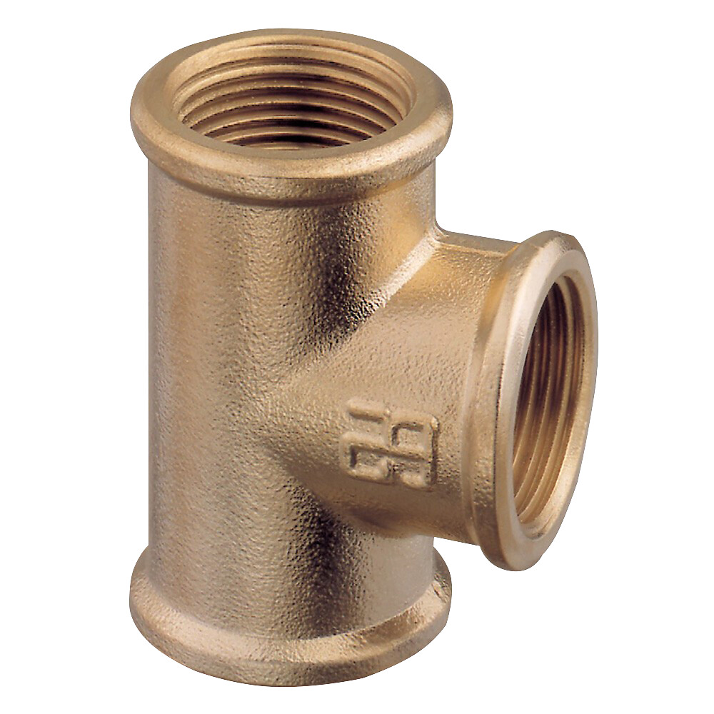 T-haara 1 1/2", messinki