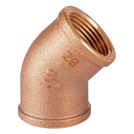 "KULMA 45° PRONSSI 2"" 1/2 F/F" 