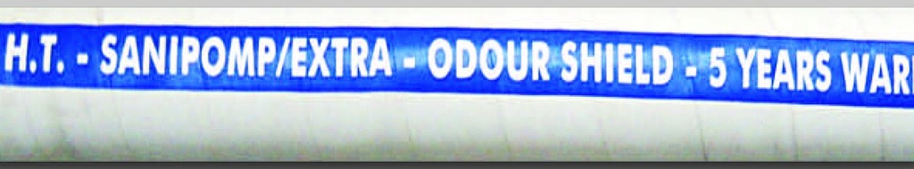 SANITEETTILETKU SANIPOMP 38 MM 3M 