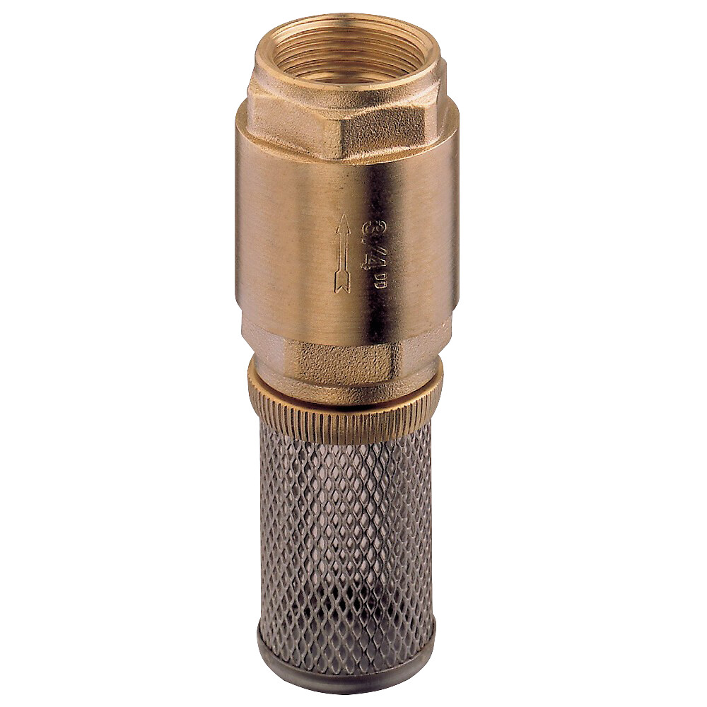 Takaiskuventtiili sihdillä 1 1/4"