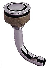 Huohotinventtiili 90 ast. 16mm kromattu