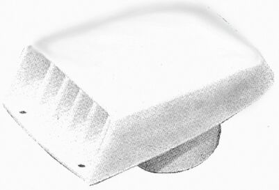 Venttiili kevytmetalli, valkoinen 