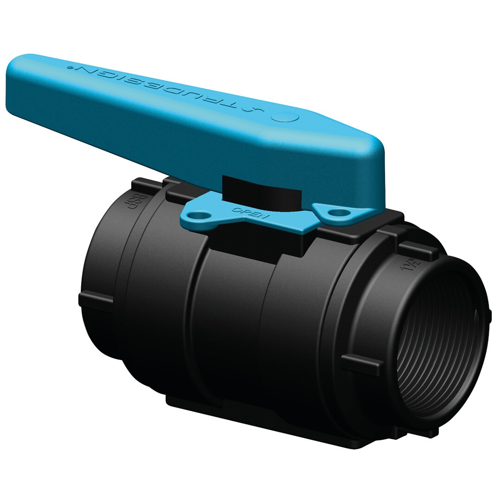 Kuulaventtiili BSP 1 1/2, komposiitti 