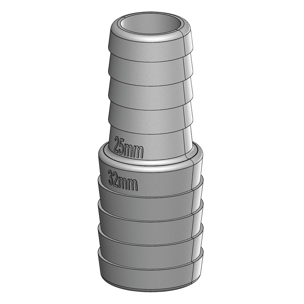 Supistusnippa 32 - 25 mm 