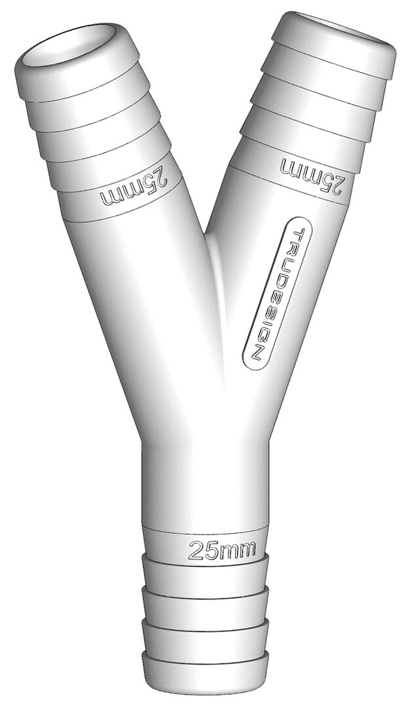 Y-Kappale 25mm 5090617 