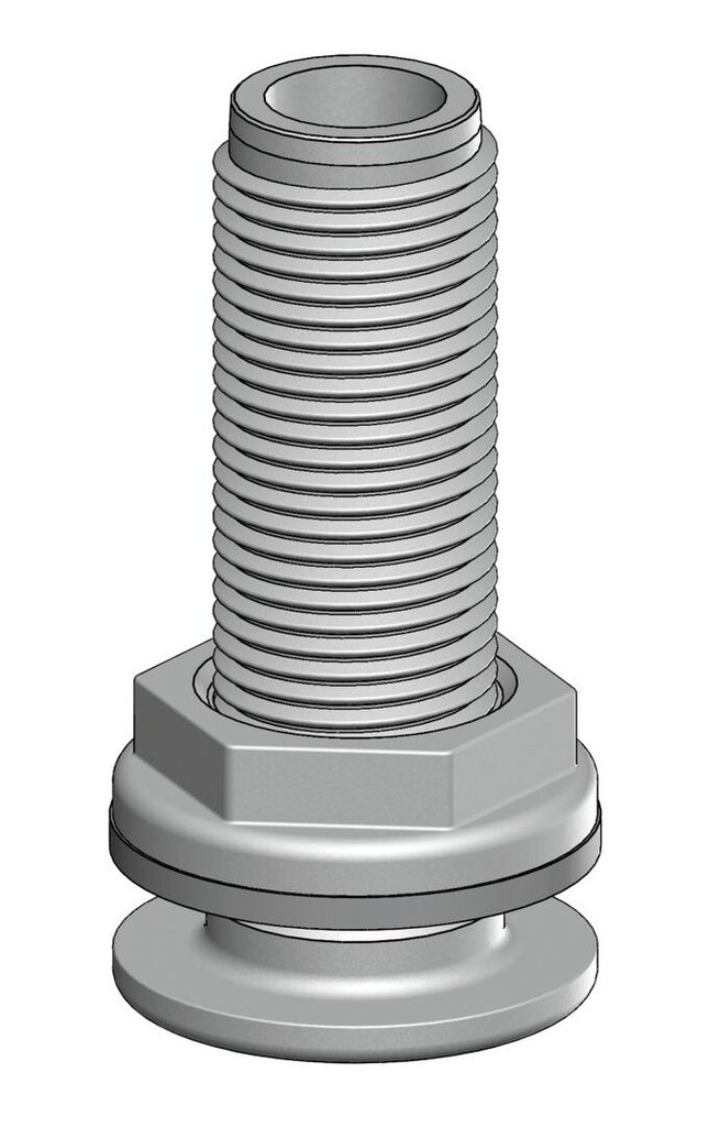 Läpivienti komposiittia 1/2 