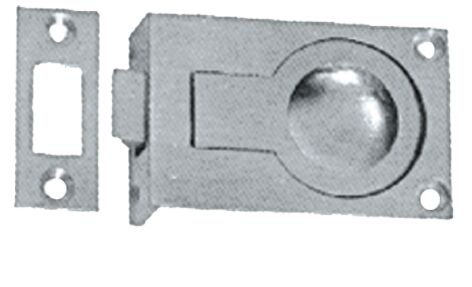 Luukkurengas 58x39mm krom 