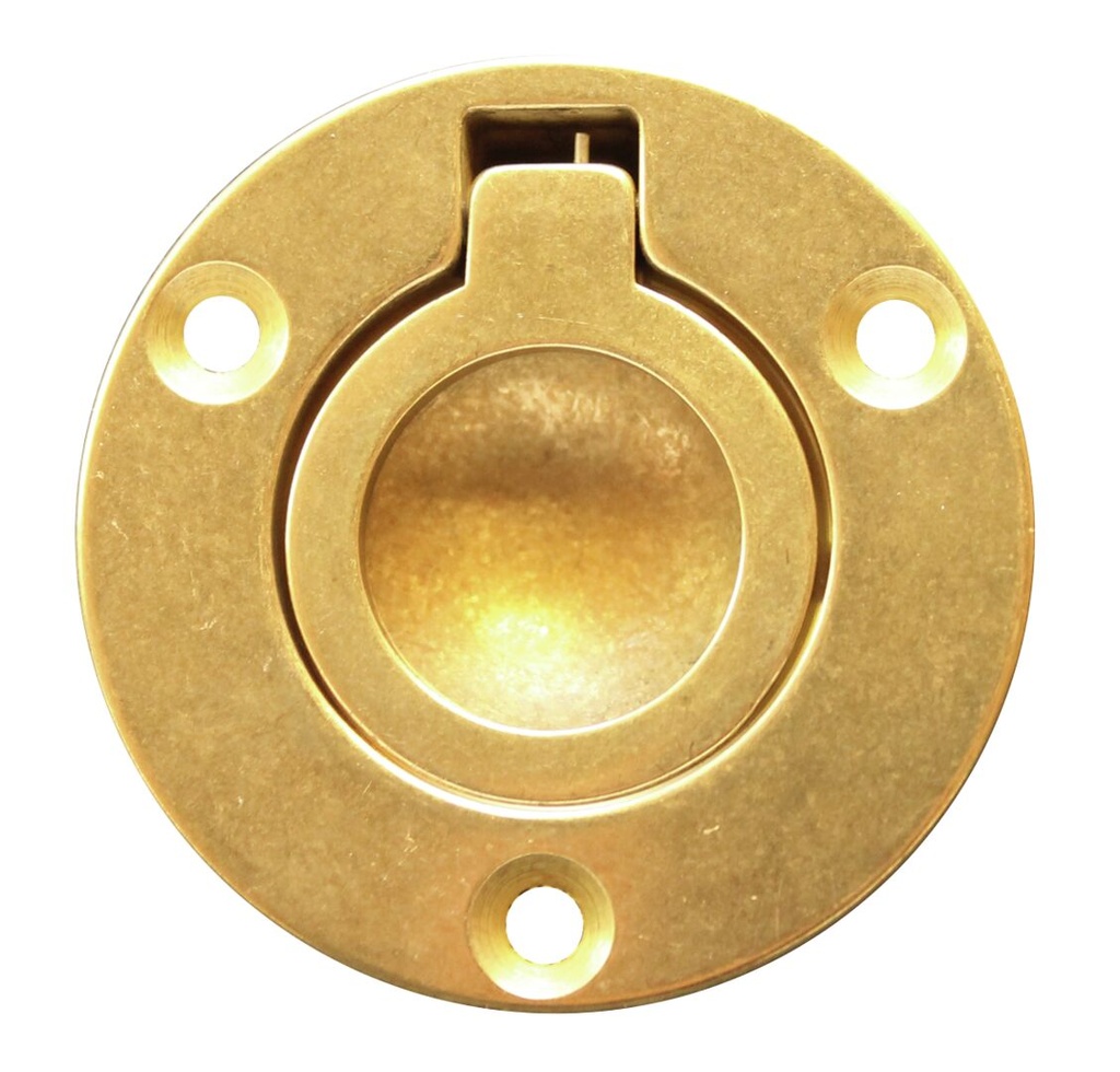 Luukkurengas 53mm, messinki kiillotettu 