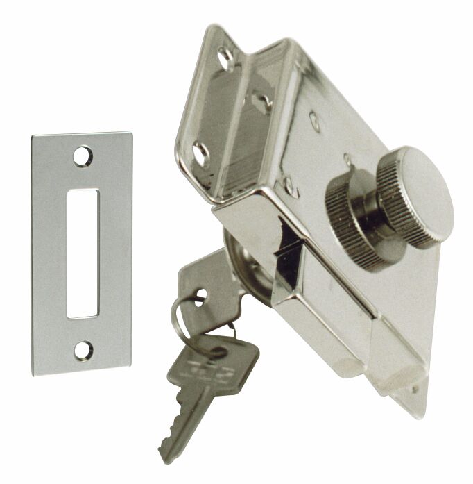 Sylinterilukko 365600, kromattu 