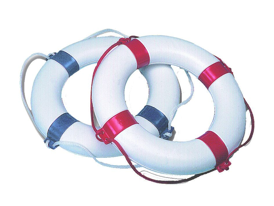 Pelastusrengas 7009 valkoinen/punainen N 14 55 030