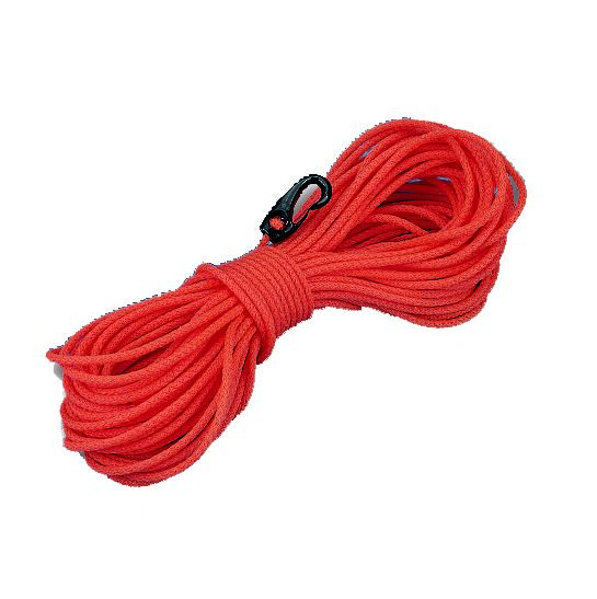 Heittoliina, 8mm x 30m, oranssi 