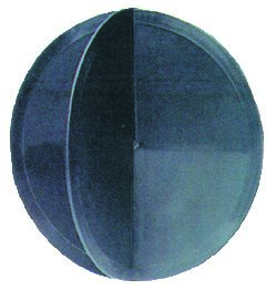 Merkinantopallo 61 cm, musta 