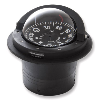 Kompassi BU3, 100mm, 5°, 12V, musta/musta