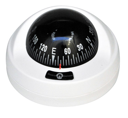 Kompassi BAR, 65mm, 5 astetta, musta/ valkoinen