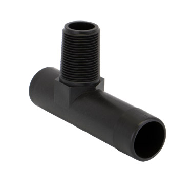 T-haara 1 tuuma kierre, 38 mm letku 