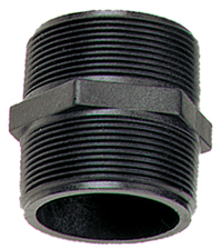 Kierrejatko 1 tuuma, lyhyt polypropyleeni