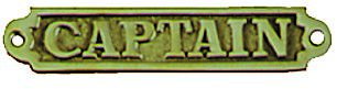 Kilpi messinki, Captain, 160 x 32 mm 