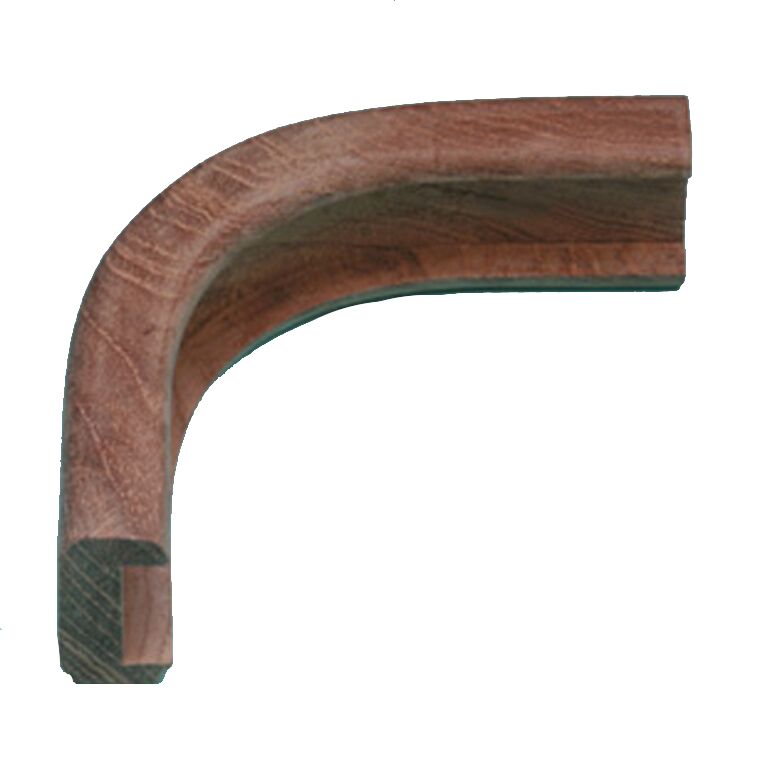 Ulkokulma 13 mm, teak, 60823