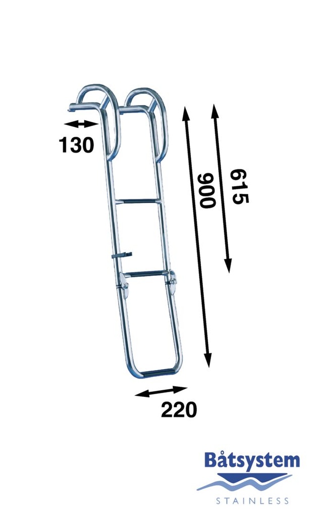 BU75P ASKELMA LEVEYS 220 MM, BU75P