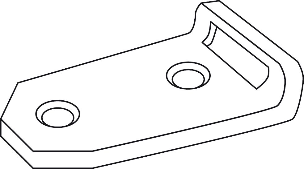 Kiinnityshela portaille, Båtsystem P1059