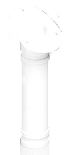 Vavanpidike, valkoinen 