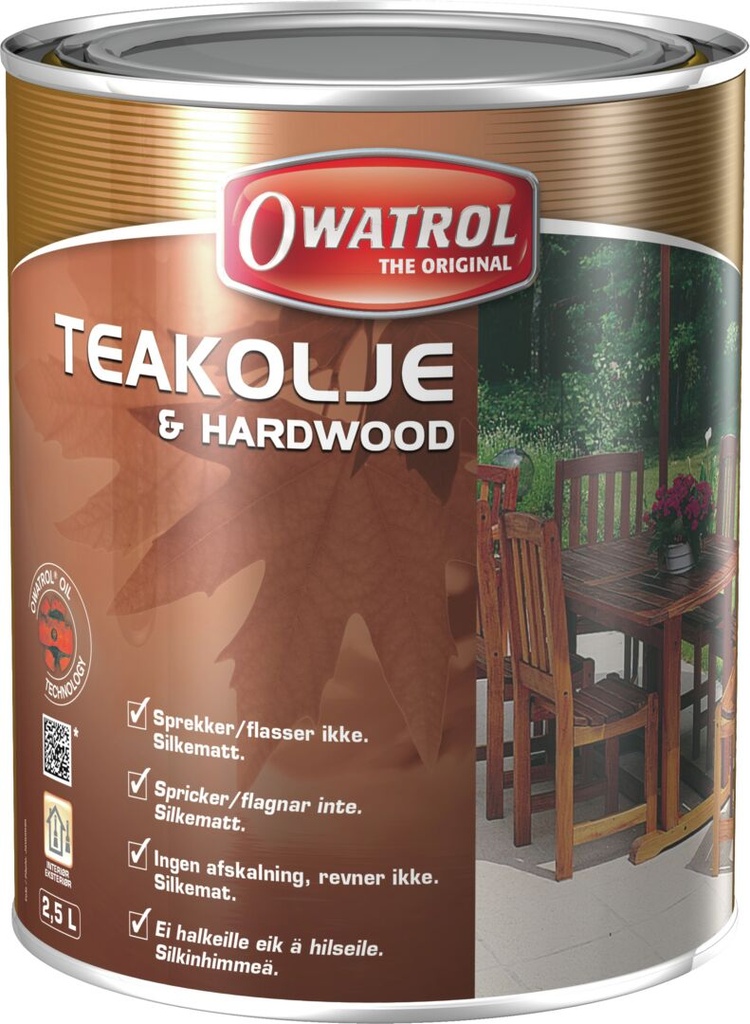 Owatrol Teak-Öljy 3L 10310030