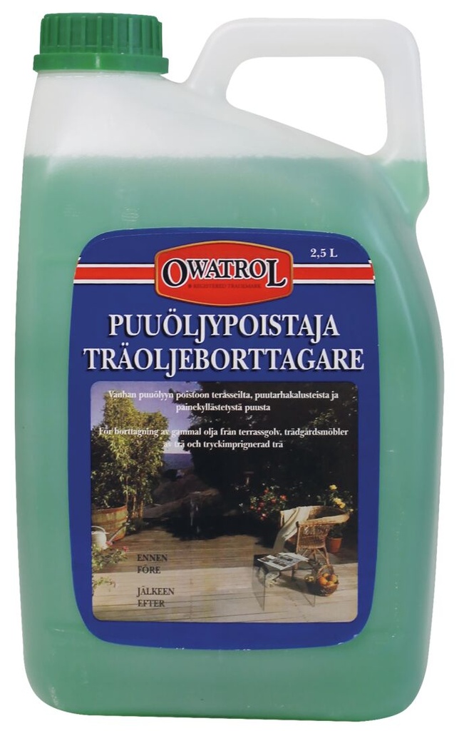 Puuöljyn Poistaja Owatrol 2,5L 