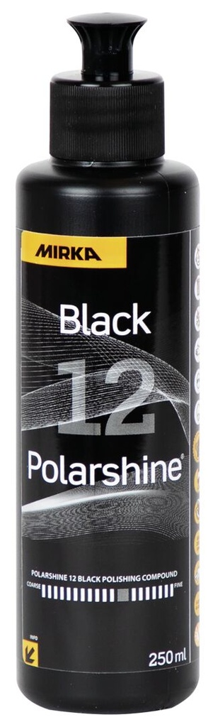Polarshine 12, musta, 250 ml 