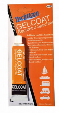 Gelcoat filleri 70 g valkoinen