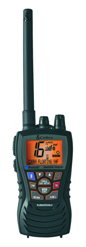 COBRA VHF-puhelin MR HH500 FLT BTEU, kelluva