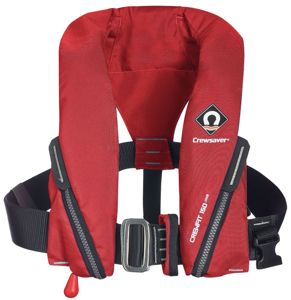 Pelastusliivit Crewfit Junior 150N, autom. punainen