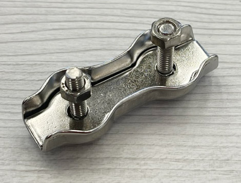 Vaijerilukko Duplex 8mm, AISI316 