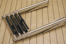 4 ask. uimaportaat tason pääll teleskooppiset 1140 mm