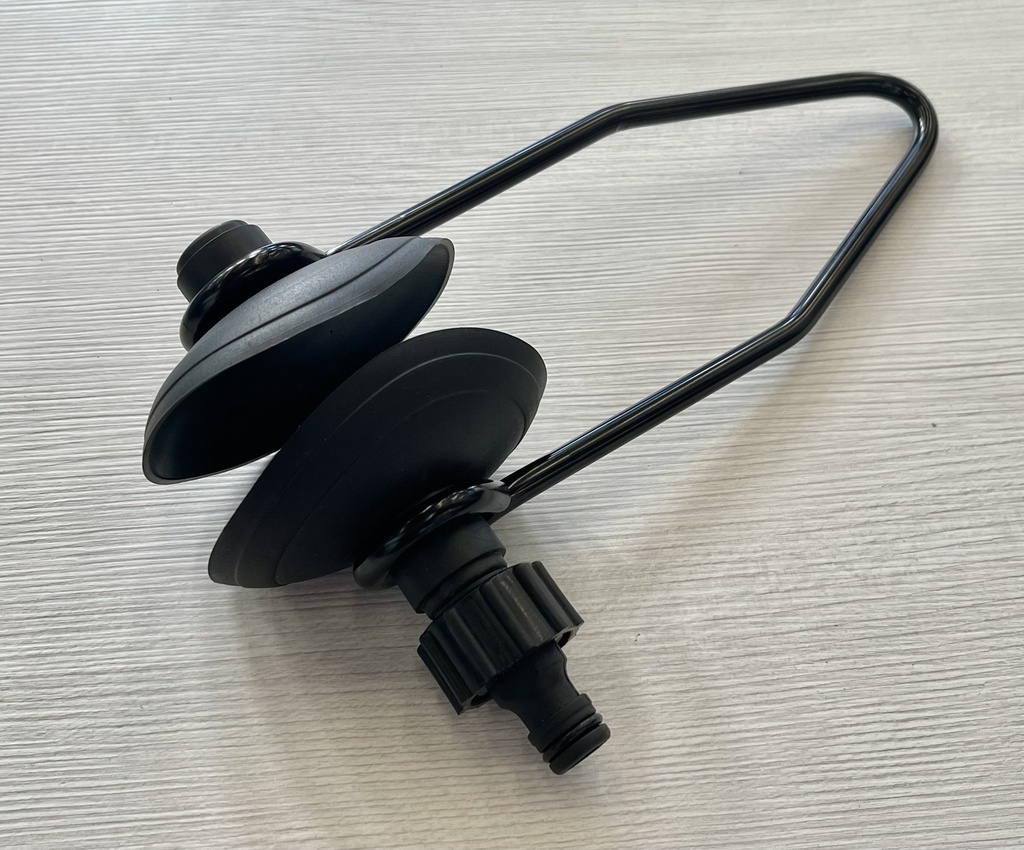 Huuhtelulaite, pyöreä 