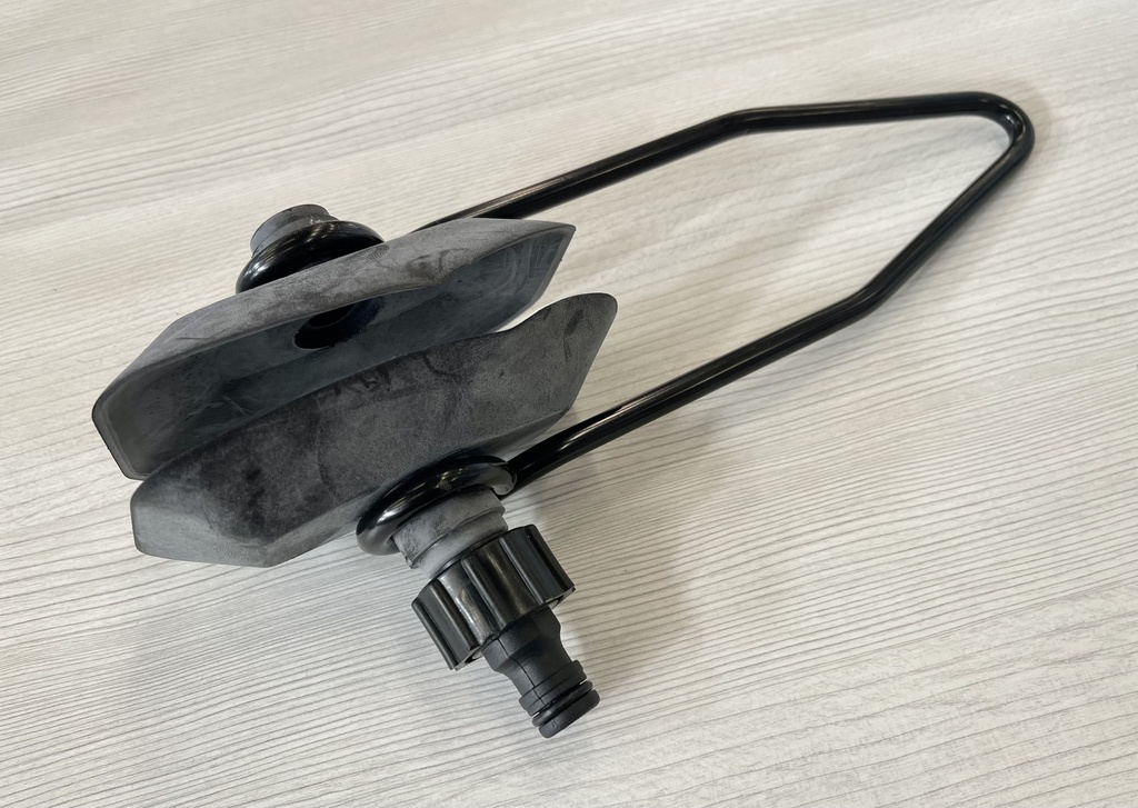 Huuhtelulaite, neliskulma 