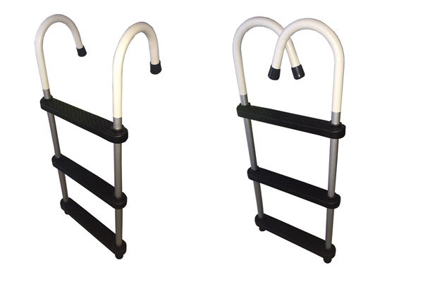 Alumiiniportaat 3 askelmaa askelma 60 mm