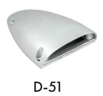 Venttiili D-51, alumiini