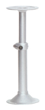 Pöydänjalka 405 - 700 mm, alumiini 
